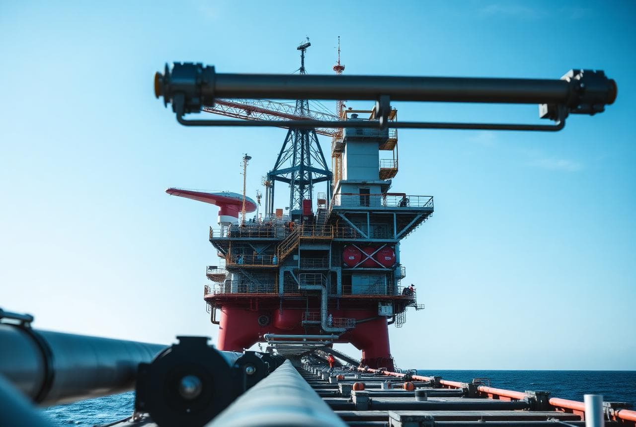 Oil and gas offshore platform